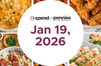 Weekly Meal Plan Jan 19, 2026